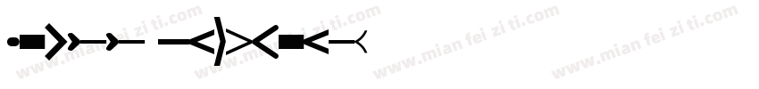 LTAgogo SwashTwo字体转换